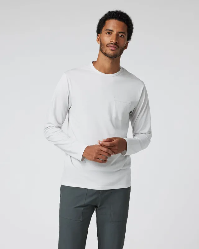 Long Sleeve Men‘s Feather Tee