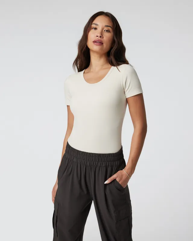 Short Sleeve Pose Bodysuit