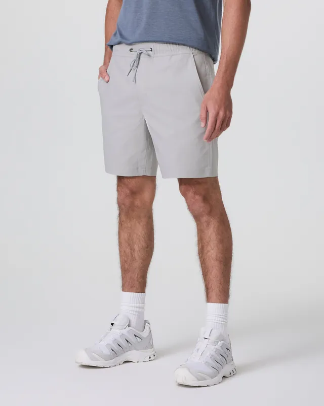 Cascade Crinkle Elastic Waist Short 8"