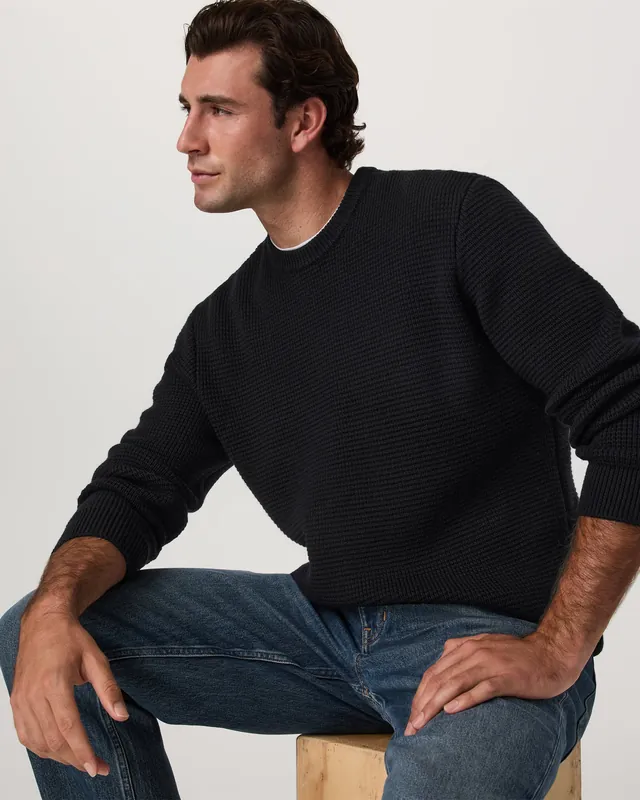 Denver Waffle Crew Sweater